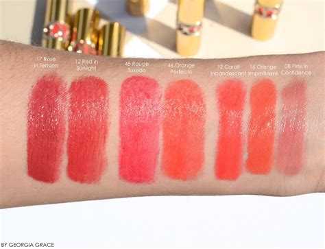 ysl beaute volupté tint in oil swatches|ysl volupté shine.